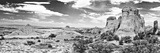 Panoramique Paysage Dans Arches National Park Dans L'Ouest Des États Unis II