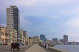 Malecon Street Along the Waterfront  Havana  UNESCO World Heritage Site  Cuba