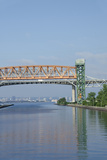 Burlington Canal at Hamilton  Lift Bridge on Lake Ontario  Toronto  Ontario  Canada
