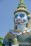 Buddhist Temple and Mythological Creature  Wat Plai Laem  Ko Samui  Thailand