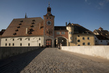Salt House  Danube River  Regensburg  Germany