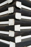 Old Traditional House Build with Logs  Osturna  Slovakia
