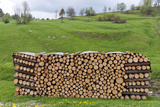 Old Traditional House Build with Logs  Osturna  Slovakia