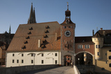 Salt House  Danube River  Regensburg  Germany