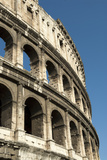 Flavian Amphitheater Called the Coliseum  Rome  Italy