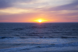 Sunset at the Ocean  Gleneden Beach State Wayside  Oregon  USA
