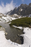 Skalnate Pleso Skiing Resort of High Tatra Mountains in Summer  Slovak Republic
