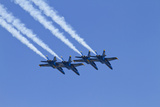 The Blue Angels  Airshow  SEAFAIR  F/A-18 Hornet Aircraft  Seattle  Washington  USA