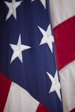 American Flag  Bellevue  Washington  USA