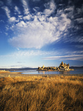 Tufa Rock Formation in Mono Lake  Eastern Sierra  California  USA