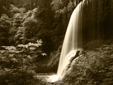 View of Middle North Falls  Silver Falls State Park  Oregon  USA