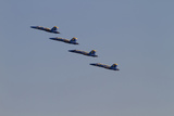 The Blue Angels  Airshow  SEAFAIR  F/A-18 Hornet Aircraft  Seattle  Washington  USA