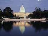 Capitol Building at Dusk  Washington DC  USA