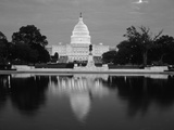 Capitol Building at Dusk  Washington DC  USA