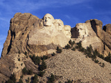 View of Mount Rushmore National Memorial  Keystone  South Dakota  USA