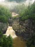Linville Falls  Linville Gorge  Pisgah National Forest  North Carolina  USA