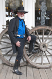 People in Period Dress in Virginia City  Nevada  USA