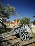 Cannon at Colonial National Historical Park  Yorktown  Virginia  USA
