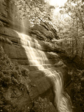 View of Waterfall  Jessamine County  Kentucky  USA