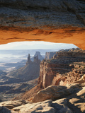 View of Mesa Arch at Sunrise  Canyonlands National Park  Utah  USA