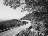 Linn Cove Viaduct  Blue Ridge Parkway National Park  North Carolina  USA