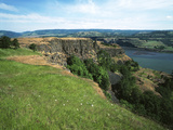 Columbia River  Columbia River Gorge National Scenic Area  Oregon  USA