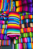 Textile Souvenirs in Market  Sacatepequez  Santiago  Guatemala