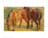 Small Painting of Horses