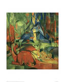Deer in the forest II 1914