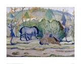 Horses in a Landscape