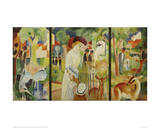 Zoological Garden Triptych