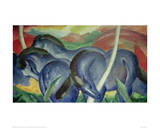 Large Blue Horses  1911