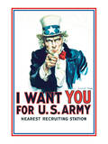 Uncle Sam: I Want You For US Army - Modern