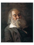 Portrait Of Walt Whitman