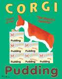 Corgi Pudding