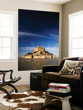 View of Mont Saint-Michel  Normandy  France