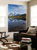 Mt Shuksan with Picture Lake  Mt Baker National Recreation Area  Washington  USA