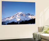 Mt Rainier at Sunset  Mt Rainier National Park  Washington  USA