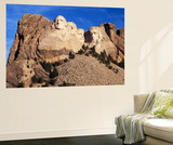 View of Mount Rushmore National Memorial  Keystone  South Dakota  USA