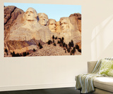 View of Mount Rushmore National Memorial  Keystone  South Dakota  USA