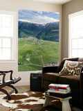 Apple Orchards  Farmland in Vinschgau  South Tyrol  Italy