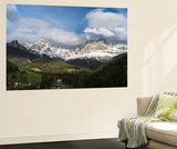 Rosengarten or Catinaccio Mountains  Schlern-Rosengarten  Dolomites  Italy