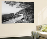 Linn Cove Viaduct  Blue Ridge Parkway National Park  North Carolina  USA