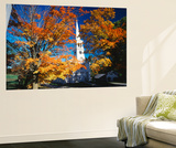 Peacham Congregational Church in Autumn  Northeast Kingdom  Vermont  USA