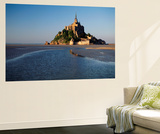 View of Mont Saint-Michel  Normandy  France