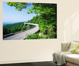 Linn Cove Viaduct  Blue Ridge Parkway National Park  North Carolina  USA