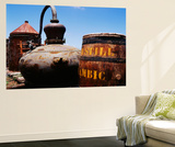 Old Barrel and Storage Tank  Saint Martin  Caribbean