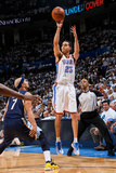 Oklahoma City  OK - May 15: Kevin Martin and Jerryd Bayless