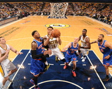 Indianapolis  IN - May 14: DJ Augustin and Carmelo Anthony