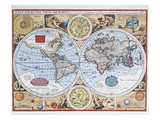 17th Century Map of the World